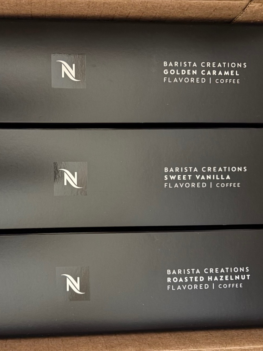 Nespresso Vertuo coffee pods, 3 boxes (30 pods total)